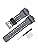 Watch Band, Mounting Width 0.6 inches (16 mm), Striped Pattern, Casio G Shock Compatible, Waterproof, Replacement Strap, G-8900A, GW-8900A, GA-110, GA-100, GD-100, GD-110