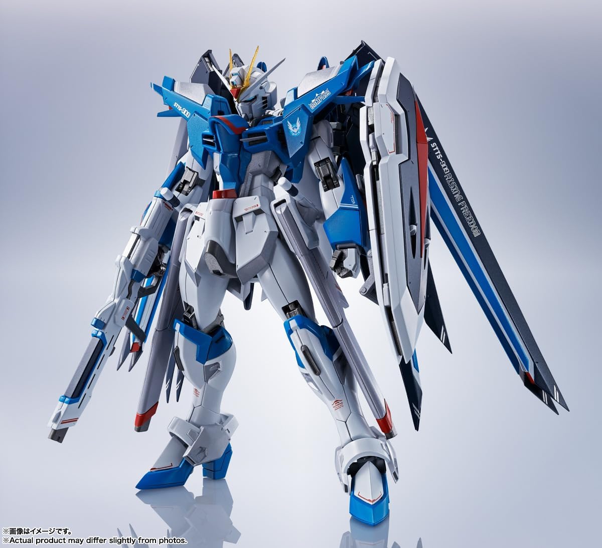 Metal Robot Spirits, Mobile Suit Gundam SEED FREEDOM, Rising Freedom Gundam, Approx. 5.5 inches (140 mm), ABS & PVC & Die Cast Pre-painted Action Figure