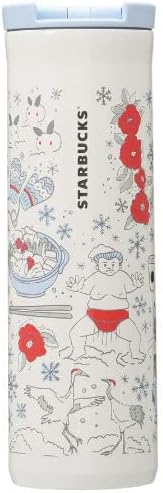 Starbucks Been There Series Stainless Steel Bottle, Japan Limited, 16.1 fl oz (473 ml), Winter, Stainless Steel, Brand, Present, Cute, Stylish, Return, Christmas, Halloween, Valentine's Day