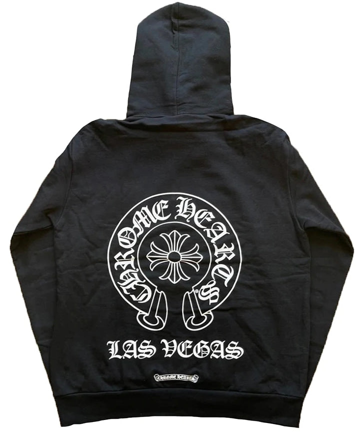 CHROME HEARTS 'HORSESHOE' LAS VEGAS ZIP UP HOODIE