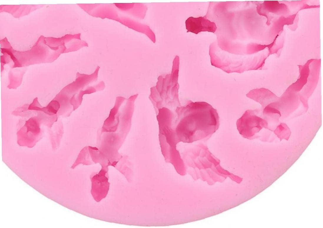 Cake Mold Angel 3d Silicone Mold Chocolate Mold Pastry Mold Fondant Cake Decorating Tool Diy Pastry Baking Mold