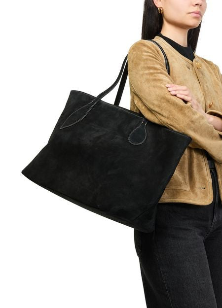 LIFFNER Sprout mega tote bag in suede - Image 2