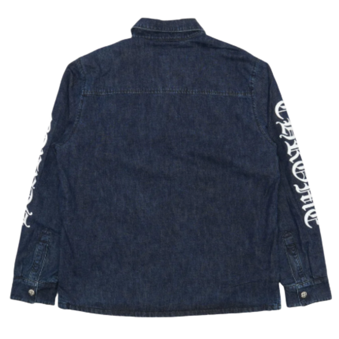 CHROME HEARTS 'TURBO DIESEL WORKN' PADDED SHIRT JACKET