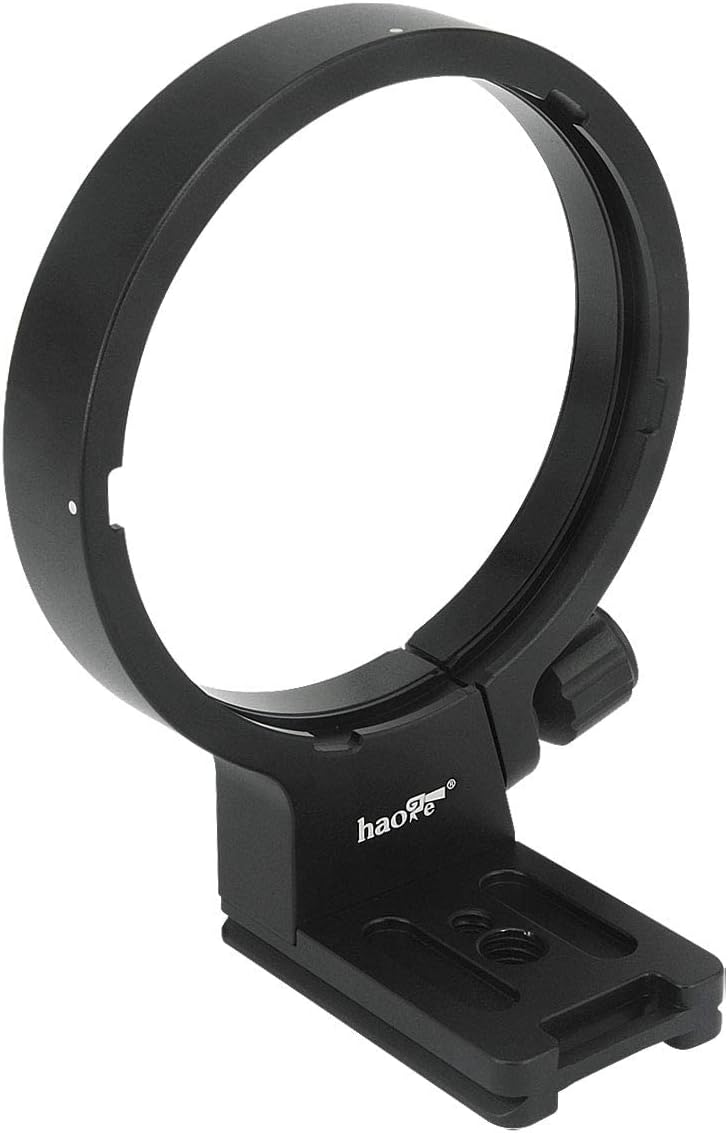 Haoge LMR-SM31 Ring Tripod Socket for Sigma 50-500mm f4.5-6.3, 50-500mm F4-6.3, 80-400mm F4.5-5.6 EX, 120-300mm F2.8 EX, 120-400mm F400mm F400mm F4 .5-5. 6, 150-500mm F5-6.3 Zoom Lens, Arca-Swiss