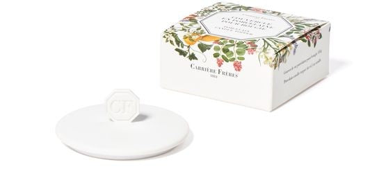 CARRIERE FRERES アロマキャンドル 185g用 ホワイトポーセリンカバー - Image 2