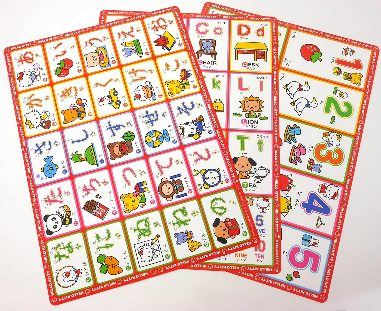 銀鳥産業 サンリオ おふろでおけいこ ハローキティ KT-OS3CF