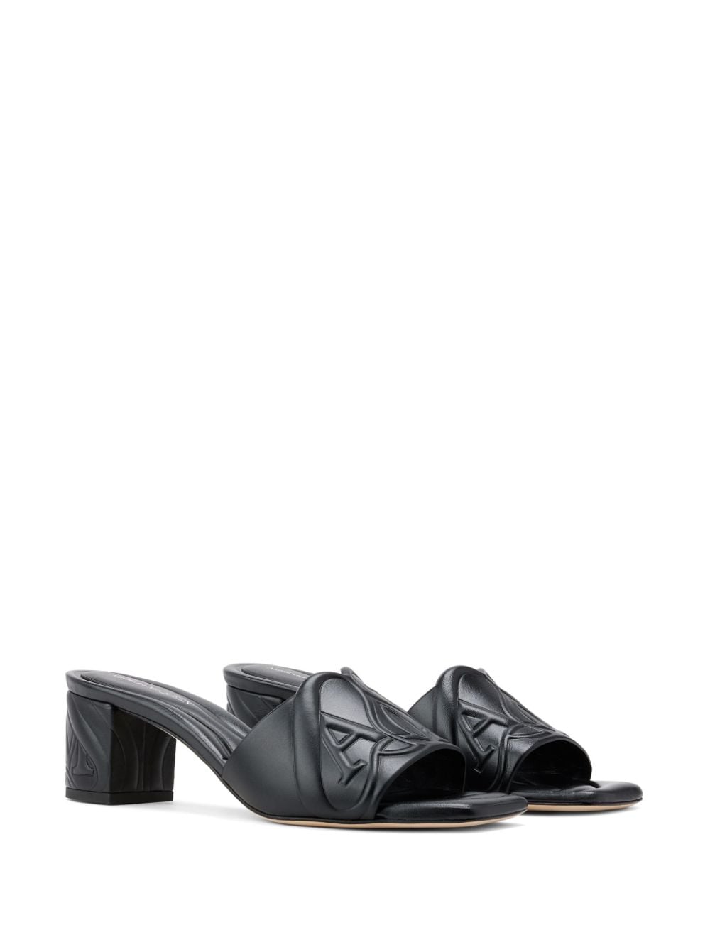Alexander McQueen アレクサンダーMCクイーンシールレザーサンダル - Image 2