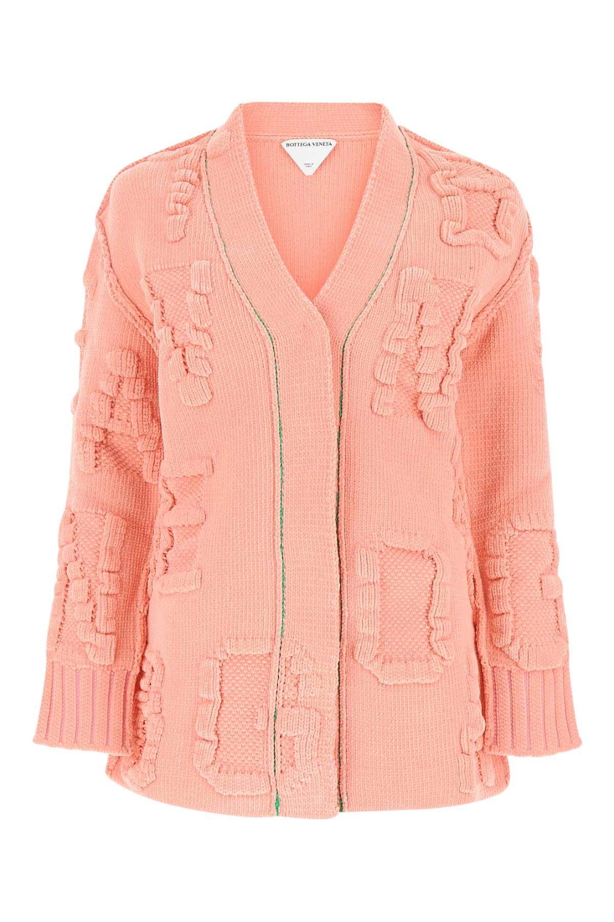Bottega Veneta ボッテガベネタピンクシェニールカーディガン - Image 2