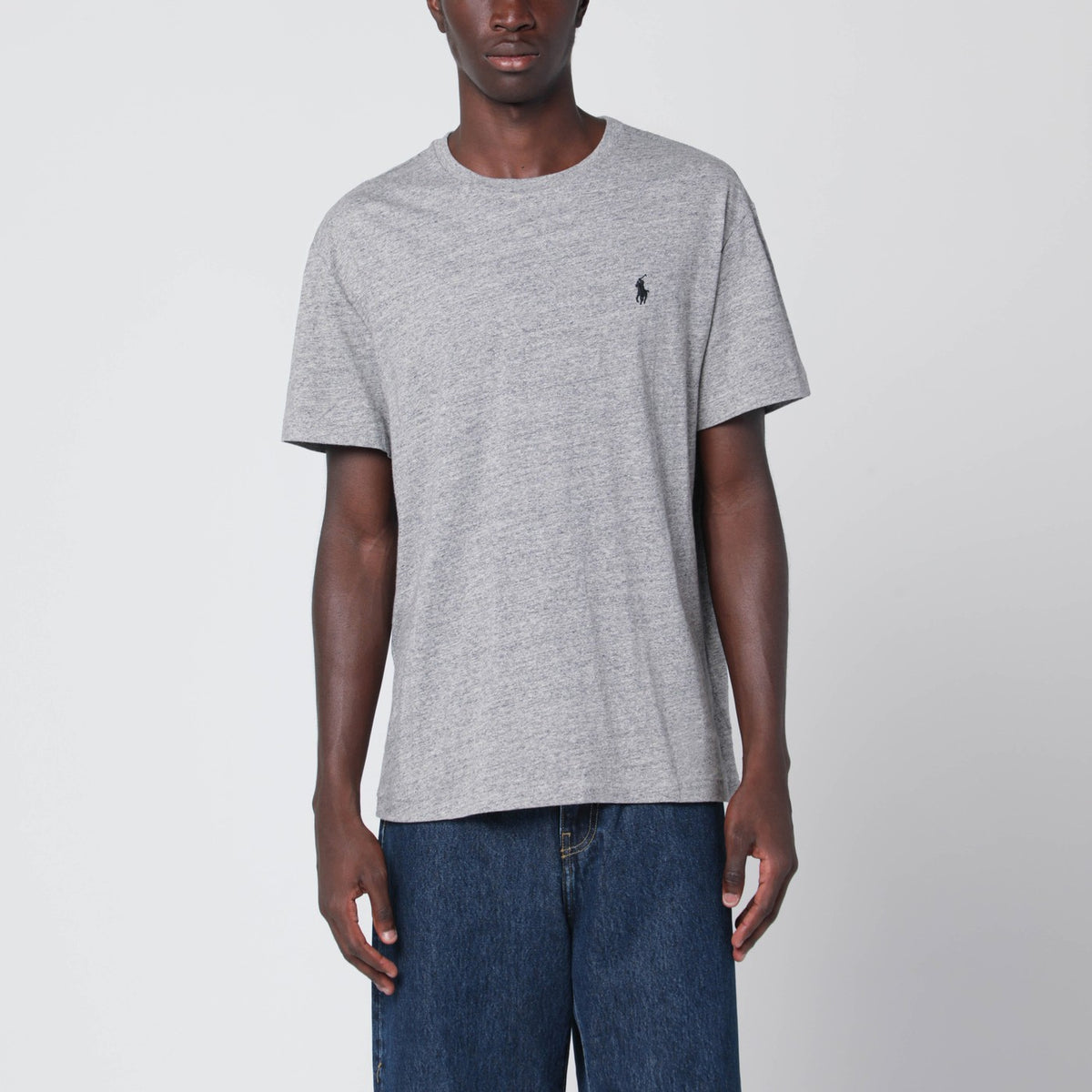 Polo ポロラルフローレングレーコットンTシャツクラシックフィット - Image 2