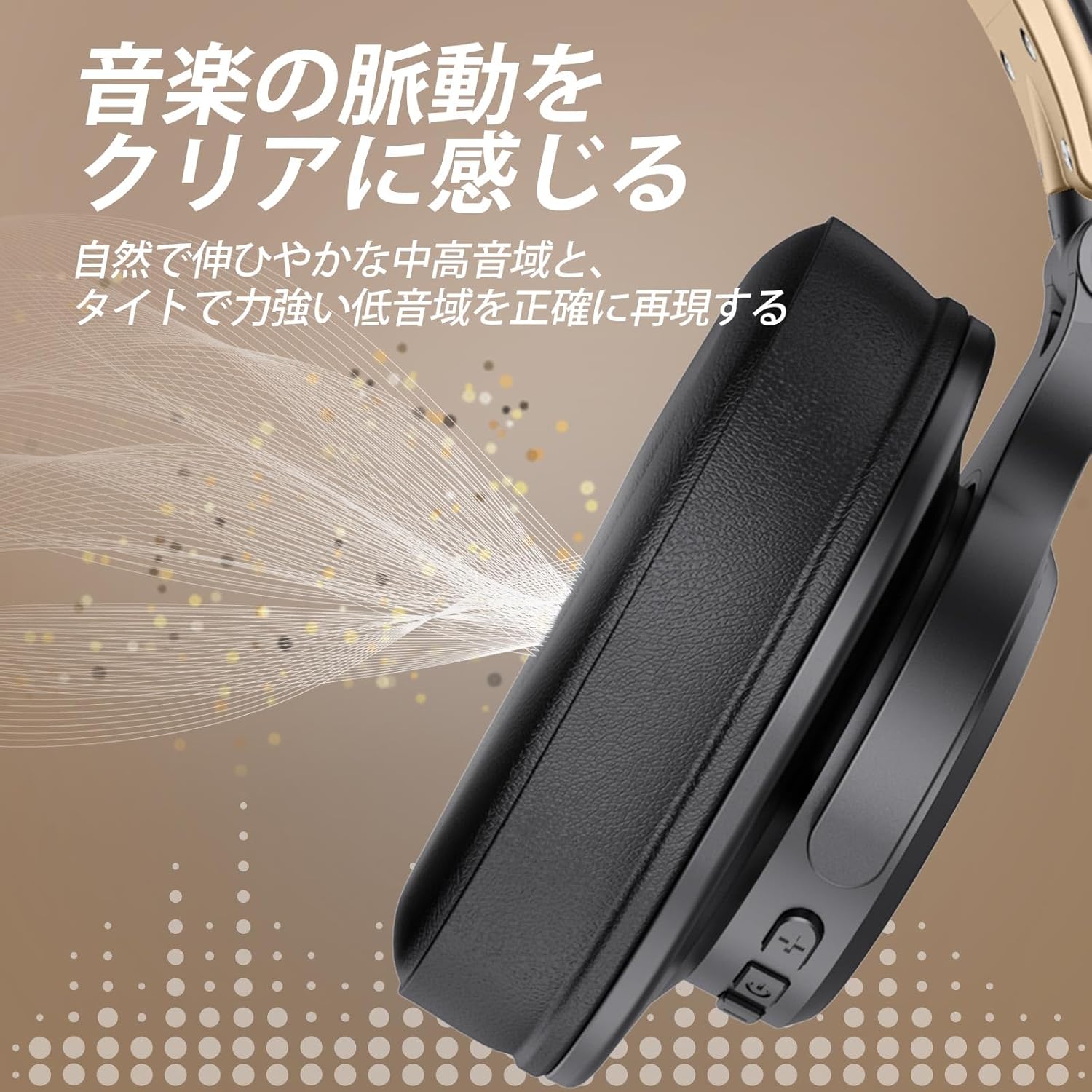 OneOdio A70 Bluetooth Headphones, Over-Ear, Wireless Headphones, Up to 72 Hours of Playtime, Includes Mic, Wireless, Dual-Use, Monitor, DJ Headphones, Detachable Cable, Studio Recording, Musical