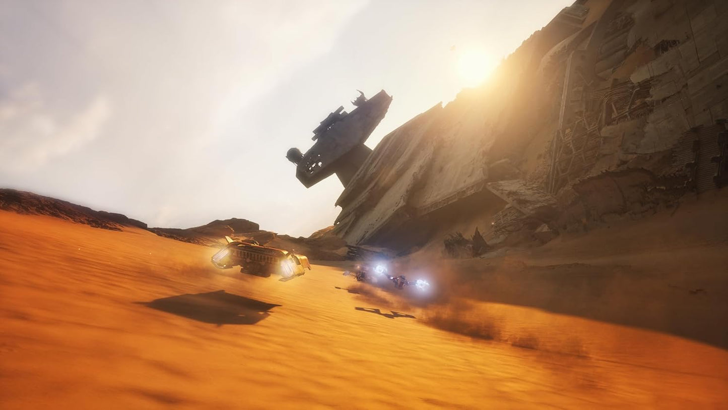 スター・ウォーズ：ギャラクティック・レーサー™ コレクターズエディション -PS5 【特典】デラックスエディション、ランドスピーダーモデル、パイロットパッチ、ケスターバナー、アートブック、スチールケース 同梱 & 【早期特典】リパルサークラフト用の先行予約特典限定リバリー、 マルチプレイヤーモード専用の先行予約特典プレイヤーバナー 同梱
