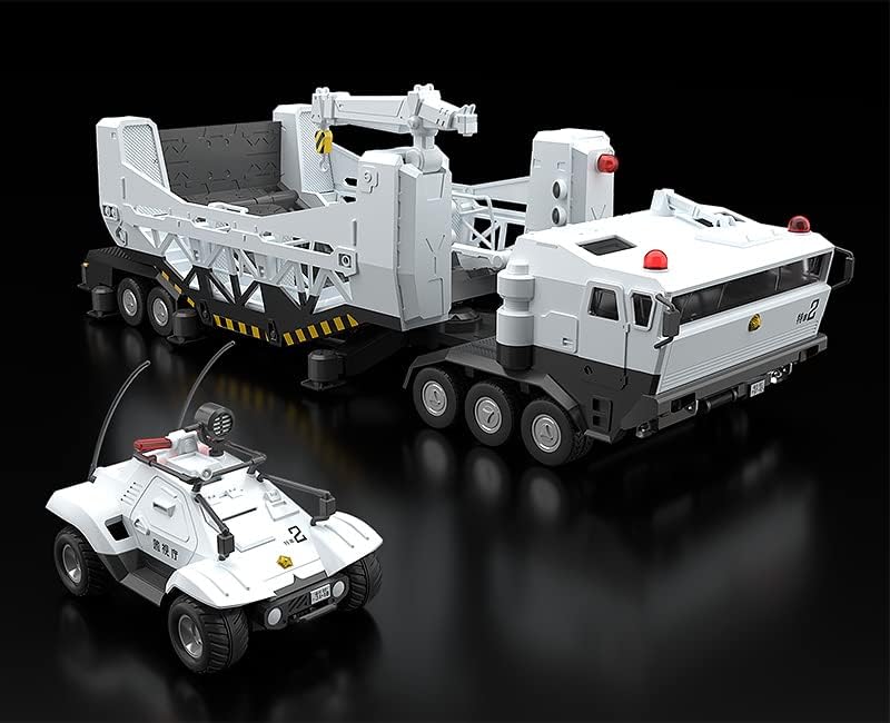 Good Smile Company MODEROID Mobile Police Patrol Bar 98 Special Command Car & 99 Special Labor Carrier, 1/60 Scale, Assembly Type, Plastic Model, Resale