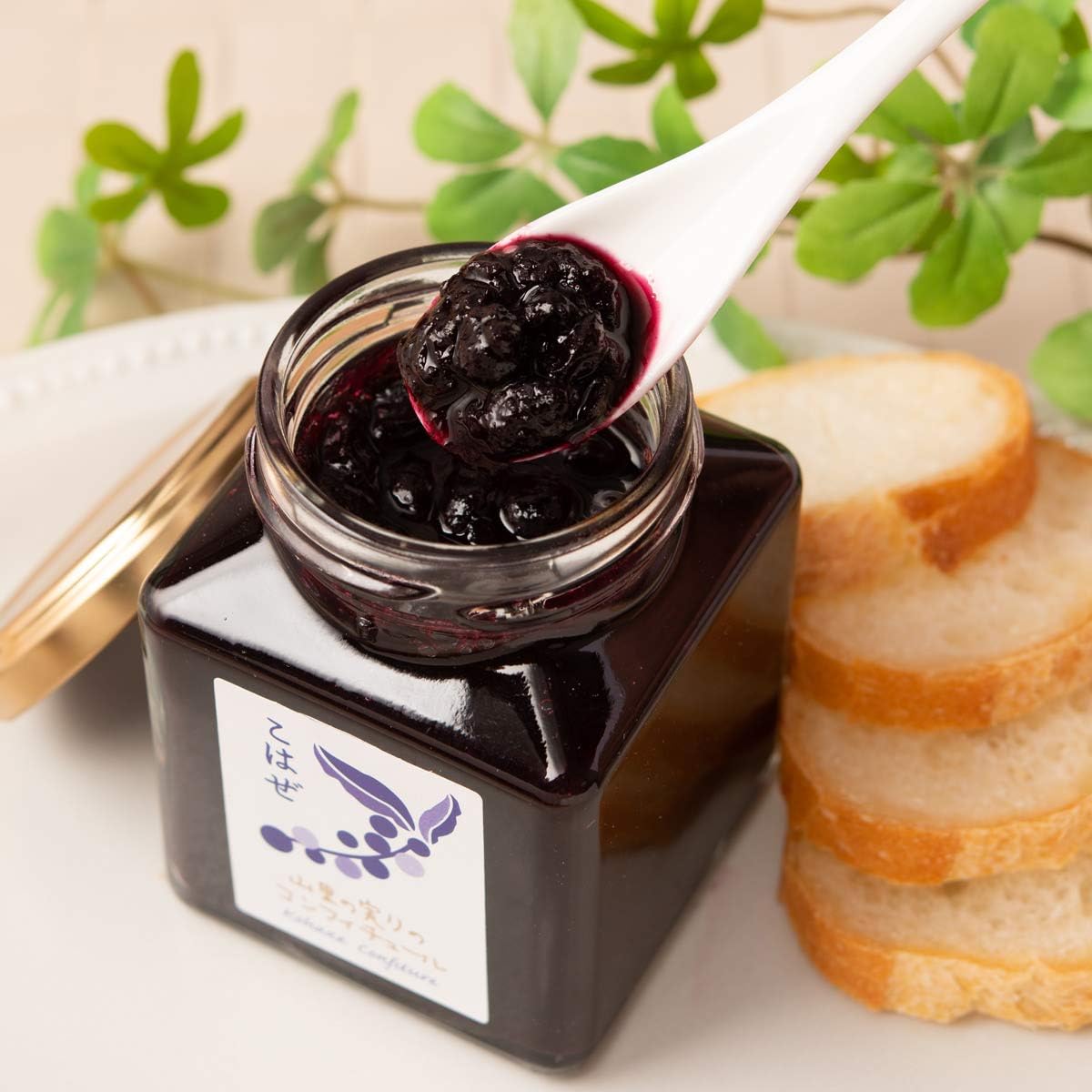 Confiture Kobaze, 7.1 oz (200 g), Akita Prefecture Jam, Akita Souvenir, Kamikoani Tourism Product