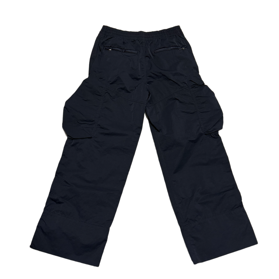 BOTTEGA VENETA 'BLACK' NYLON CARGO PANTS