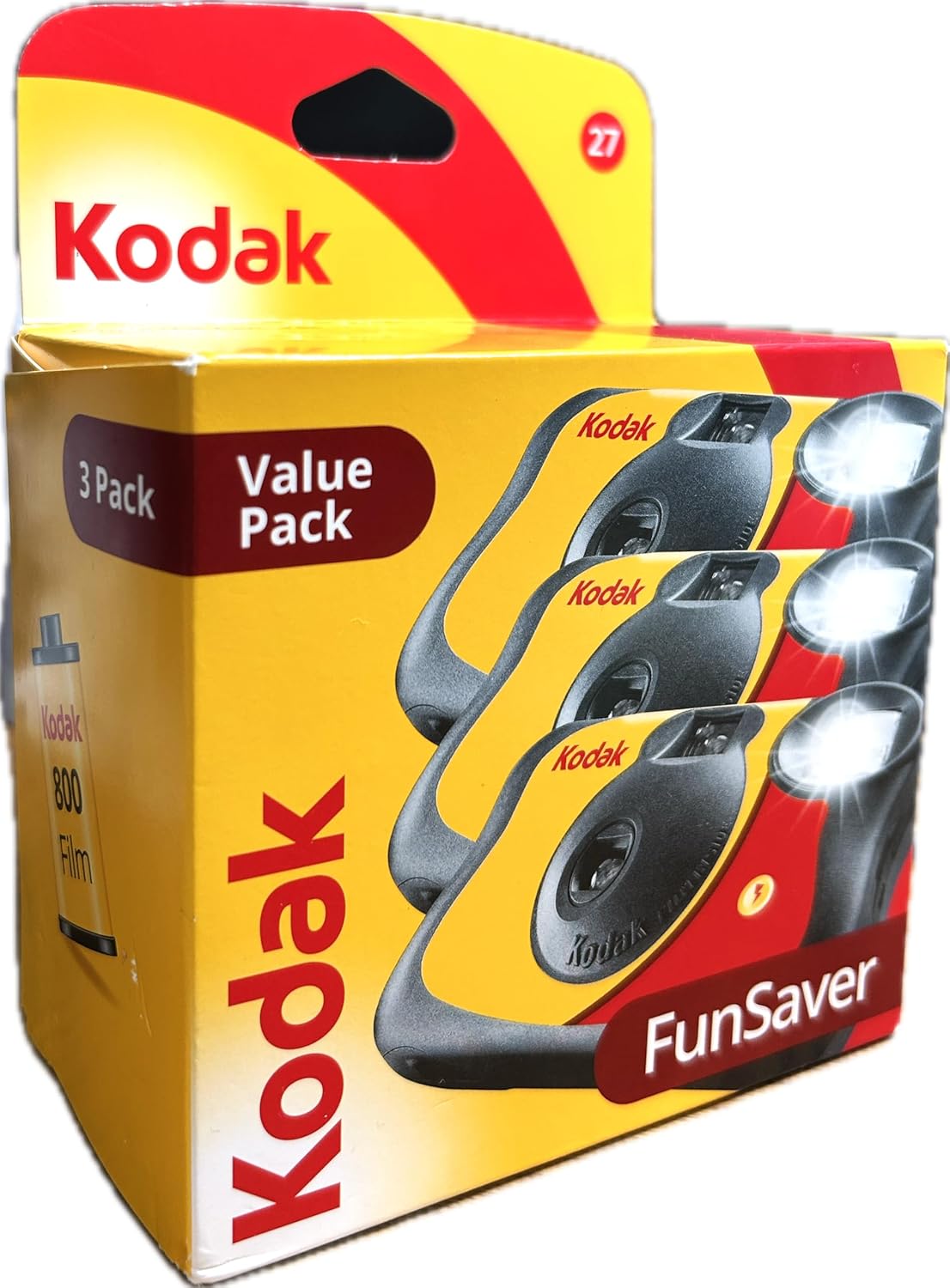 Kodak FunSaver Film with Lens - 3 Pack