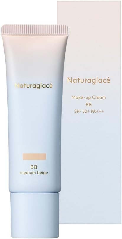 Natura Grasse Makeup Cream BB 02 Medium Beige, Natural Skin Color, 0.9 oz (27 g), SPF50+ PA+++ Sunscreen, Makeup Base, Soap Off, Vegetable Skin Care Ingredient, Organic