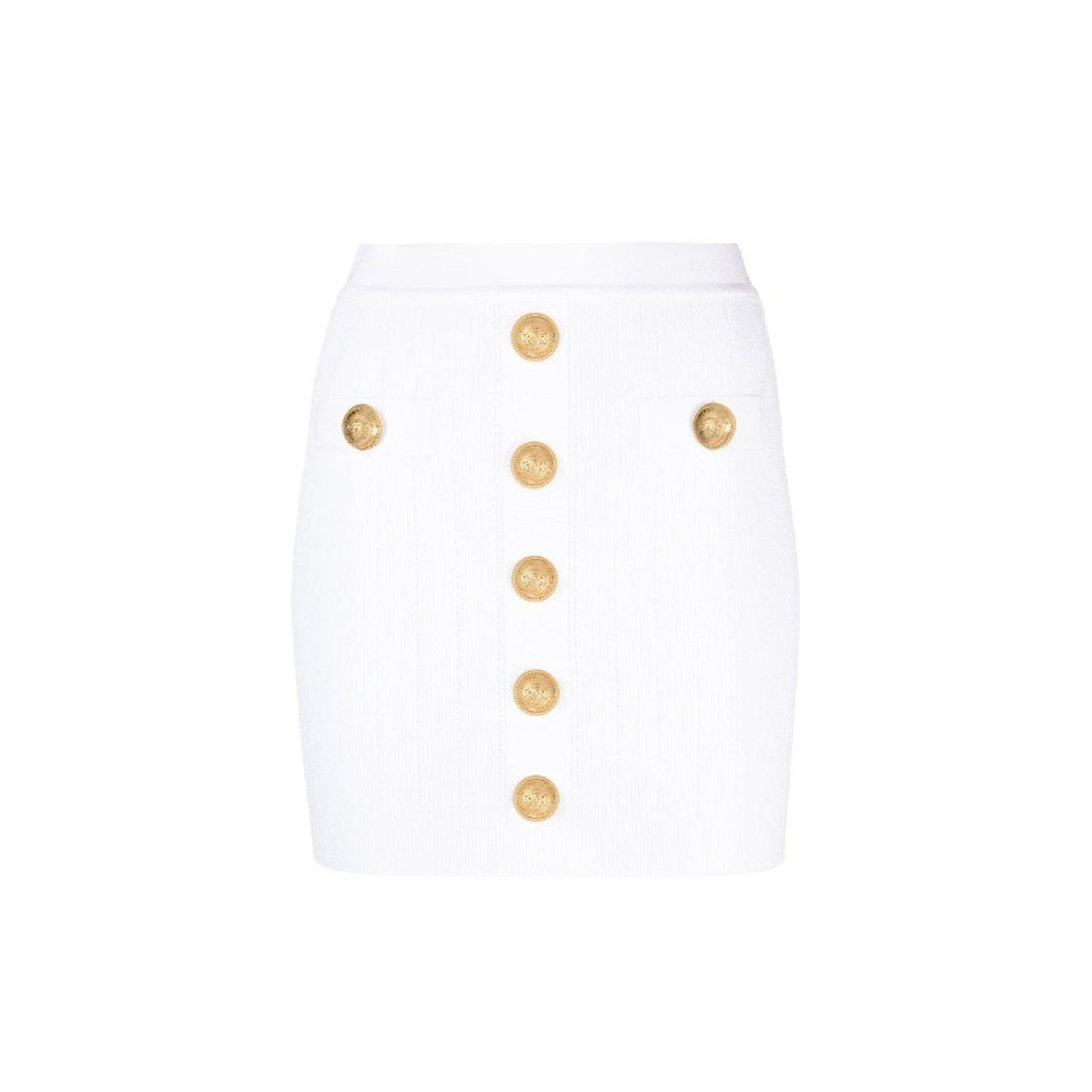 Balmainストレッチミニスカート - Image 2