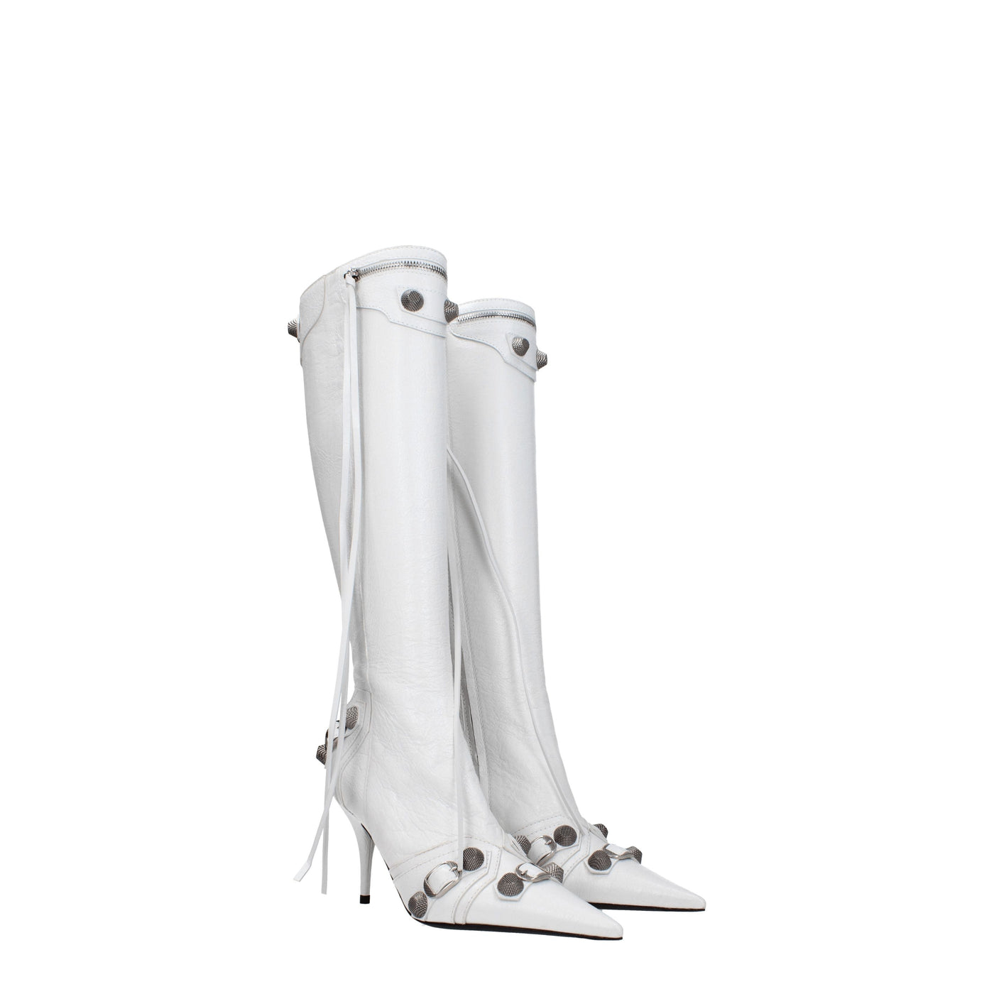 Balenciaga バレンシアガブーツレザーホワイト/光学白 - Image 2