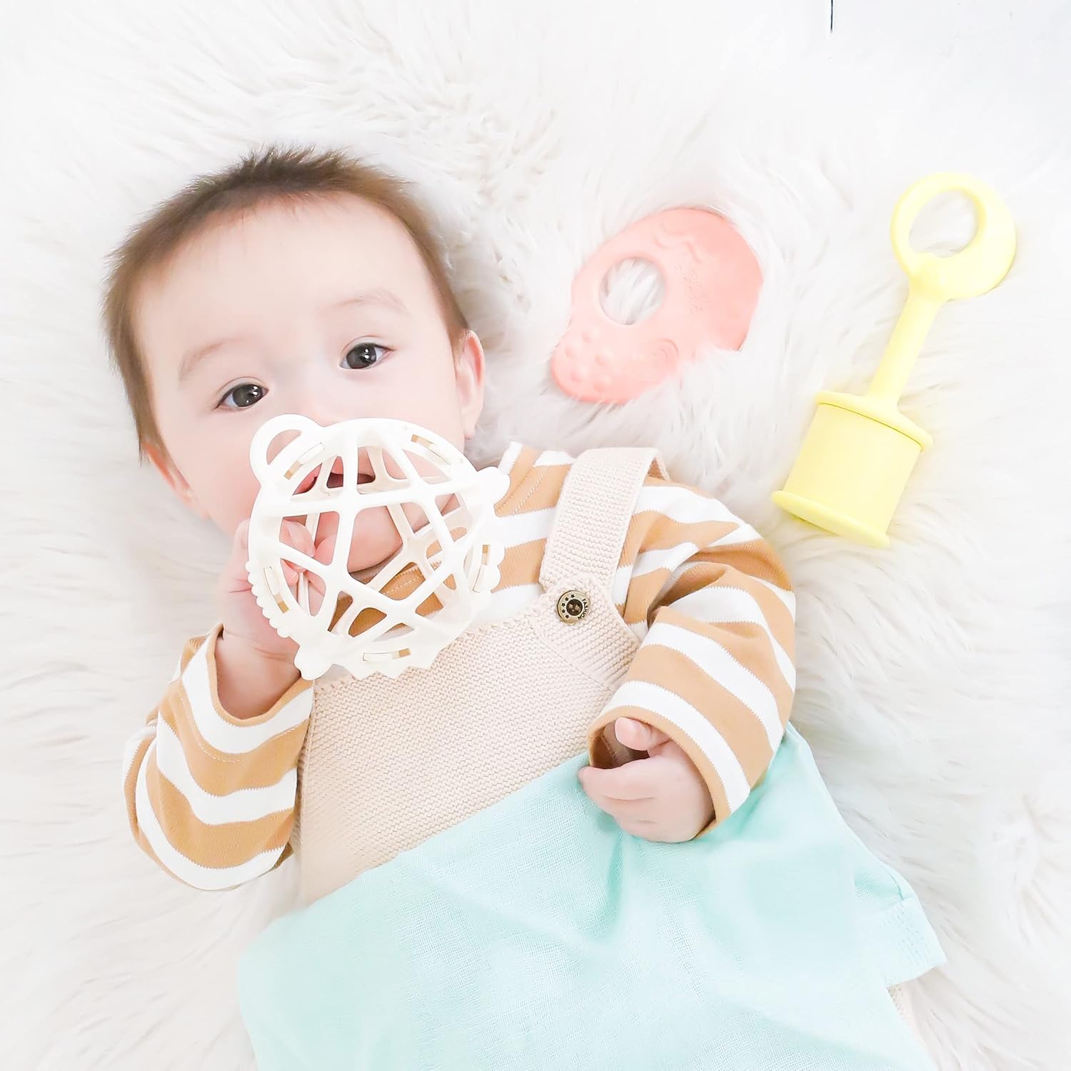 People Rice Toy, 4-Piece Set, 0 Years Old and Up