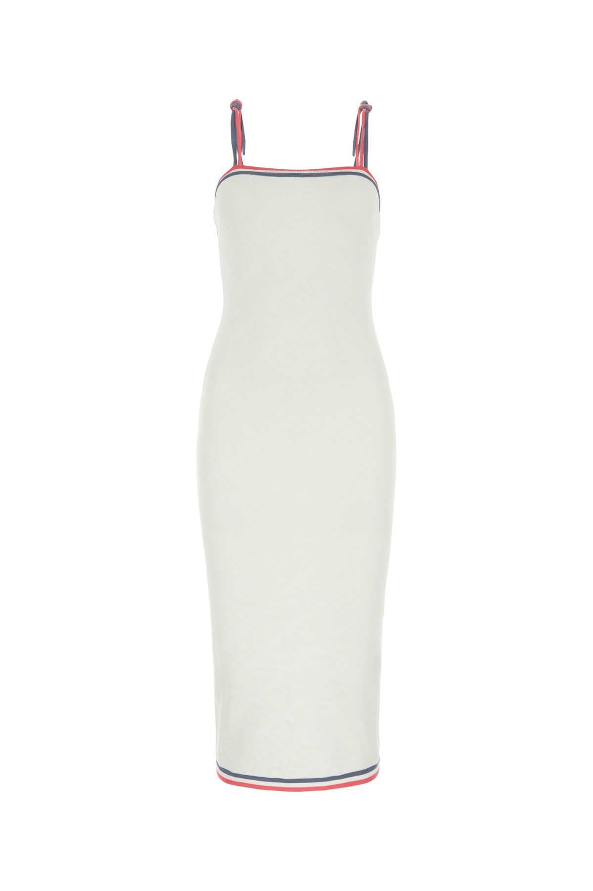 Fendi Ivory Viscose Blendドレス - Image 2
