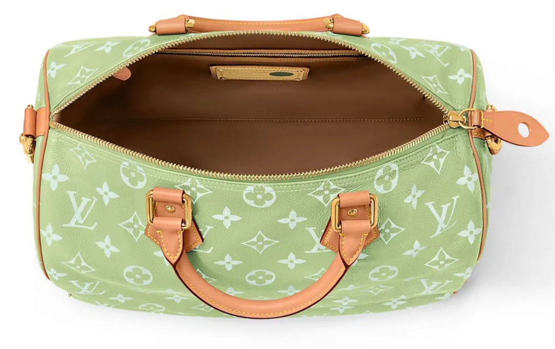 LOUIS VUITTON SPEEDY P9 BANDOULIERE 50 'FROZEN LIME'