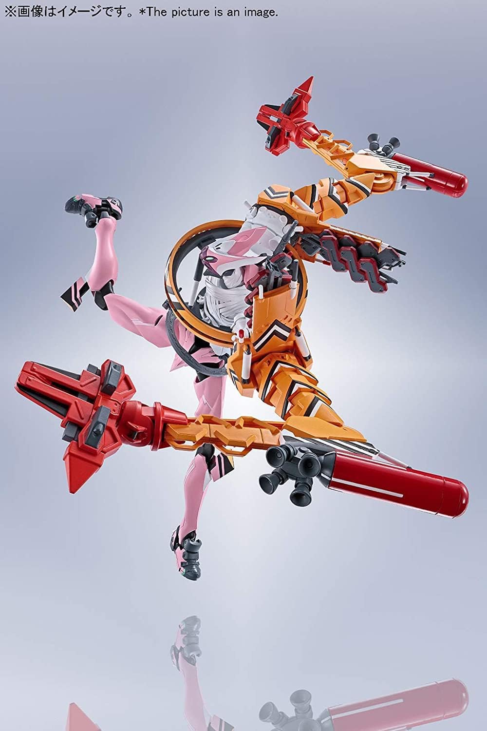 Robot Spirits Evangelion [Side EVA] Evangelion Unit 8 Beta, Temporary Combat Mode, Approx. 6.7 inches (170 mm), ABS & PVC Pre-painted Action Figure