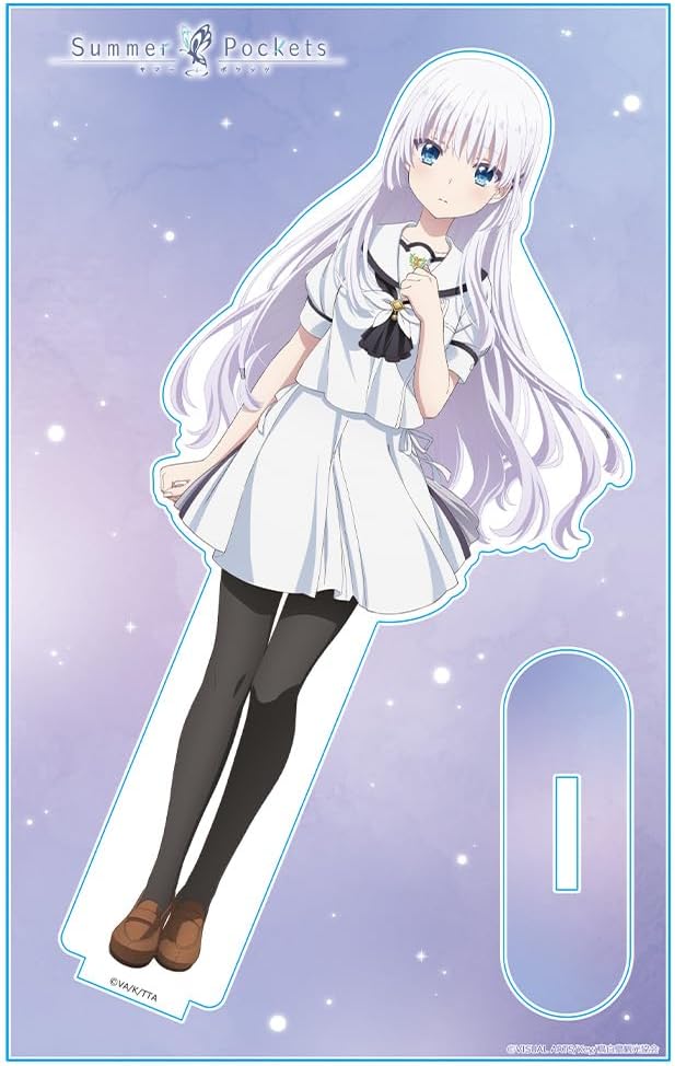 TV Anime Summer Pockets Acrylic Character Stand Naruze Shiroha