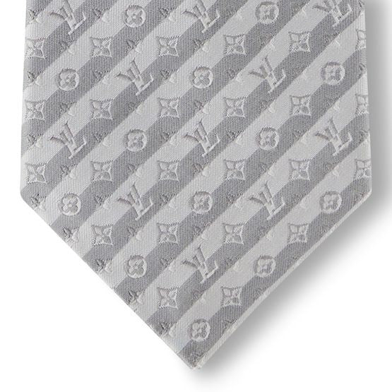 LOUIS VUITTON Monogram Diagonal Tie - Image 2
