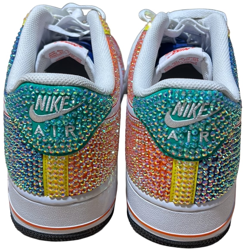 BOSSI 'RUBIKS CUBE' RHINESTONE SNEAKERS