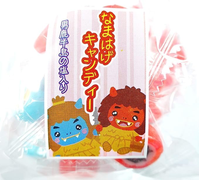 Namahage Candy, Akita, Oga Peninsula Salt Included, 2 Bags, 48 Pieces
