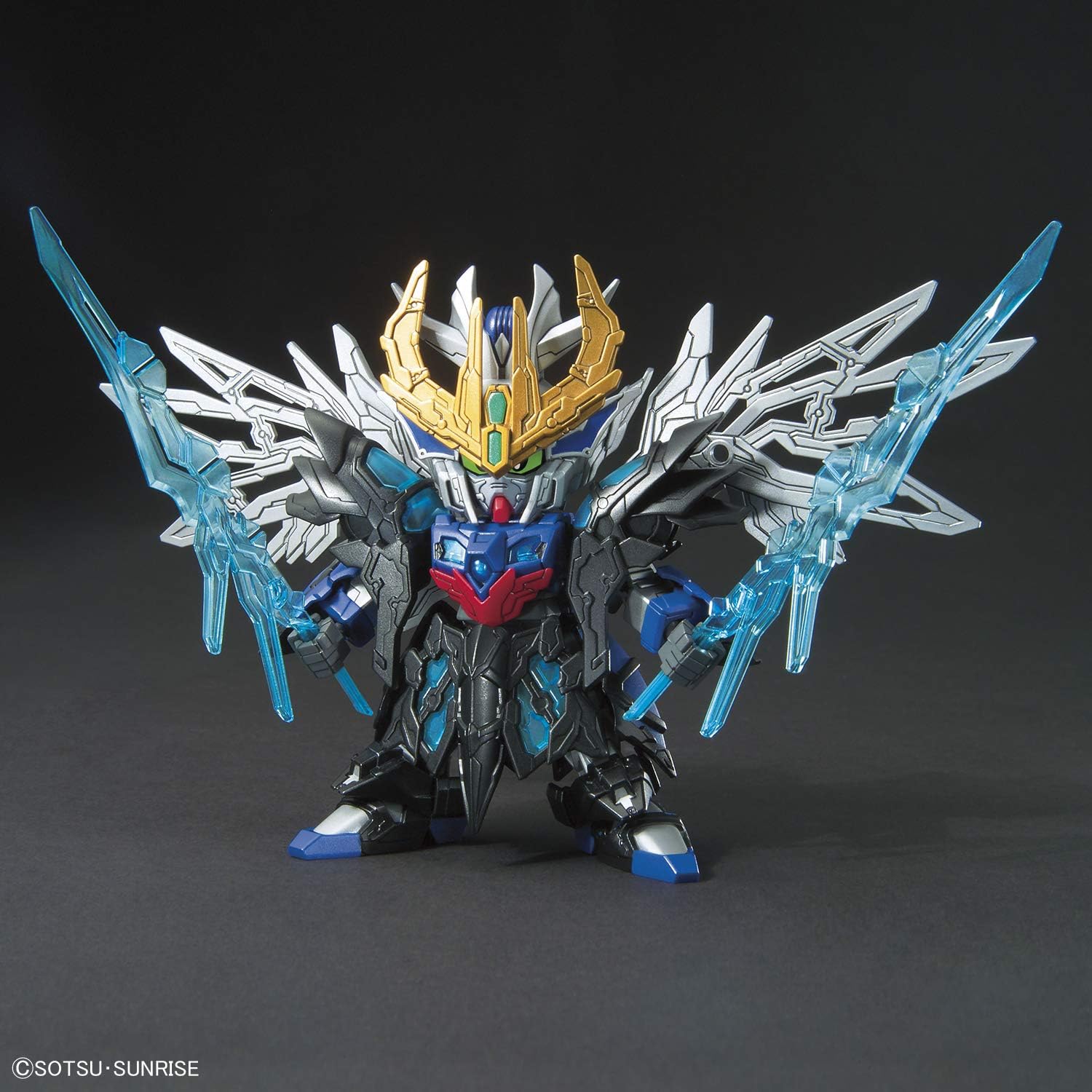 BANDAI SPIRITS SD Gundam Sangoku Soo Wing Gundam Color Coded Plastic Model