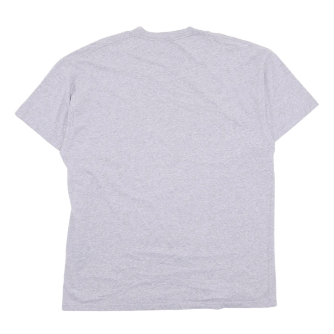 BALENCIAGA 'SLIME LOGO' OVERSIZED GREY TEE