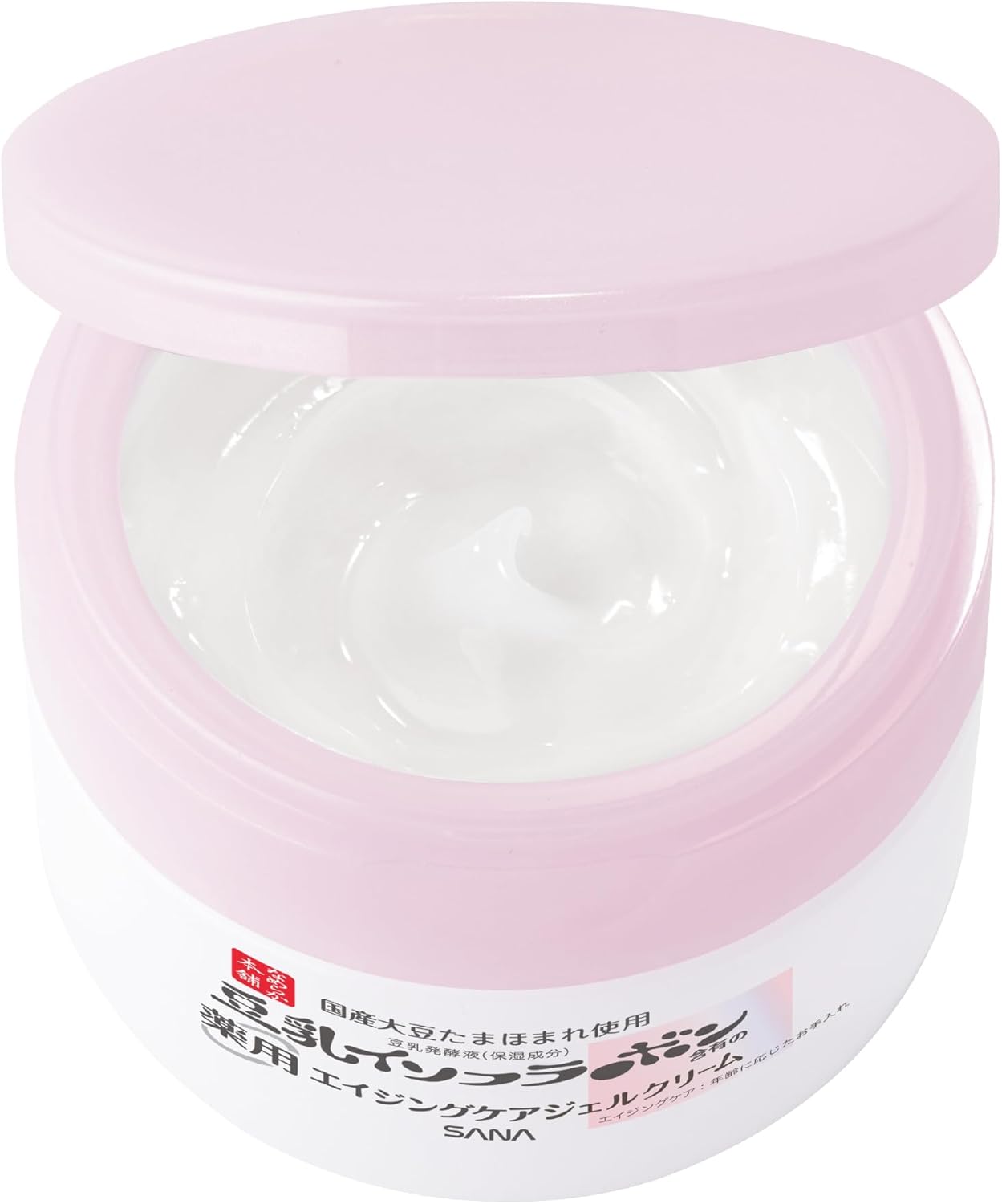 Sana Nameraka Honpo Medicated Wrinkle Gel Cream, White, Soy Milk Isoflavone, All-in-One Gel, Niacinamide, Pure Retinol, Medicated, Quasi-drug, Fragrance-free, Color-free, Mineral Oil, Stains