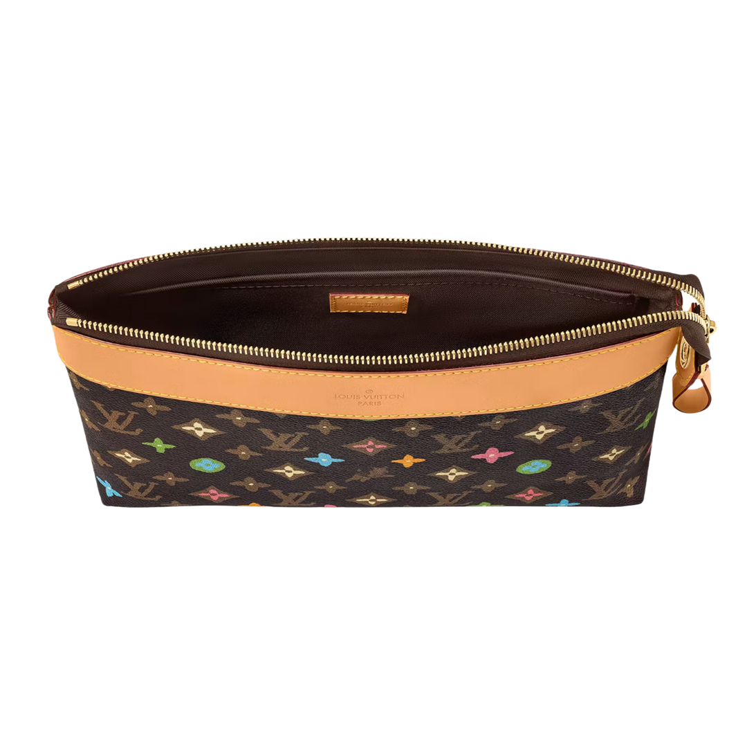 LOUIS VUITTON 'TYLER THE CREATOR CHOCOLATE' CRAGGY POCHETTE VOYAGE SOUPLE BAG