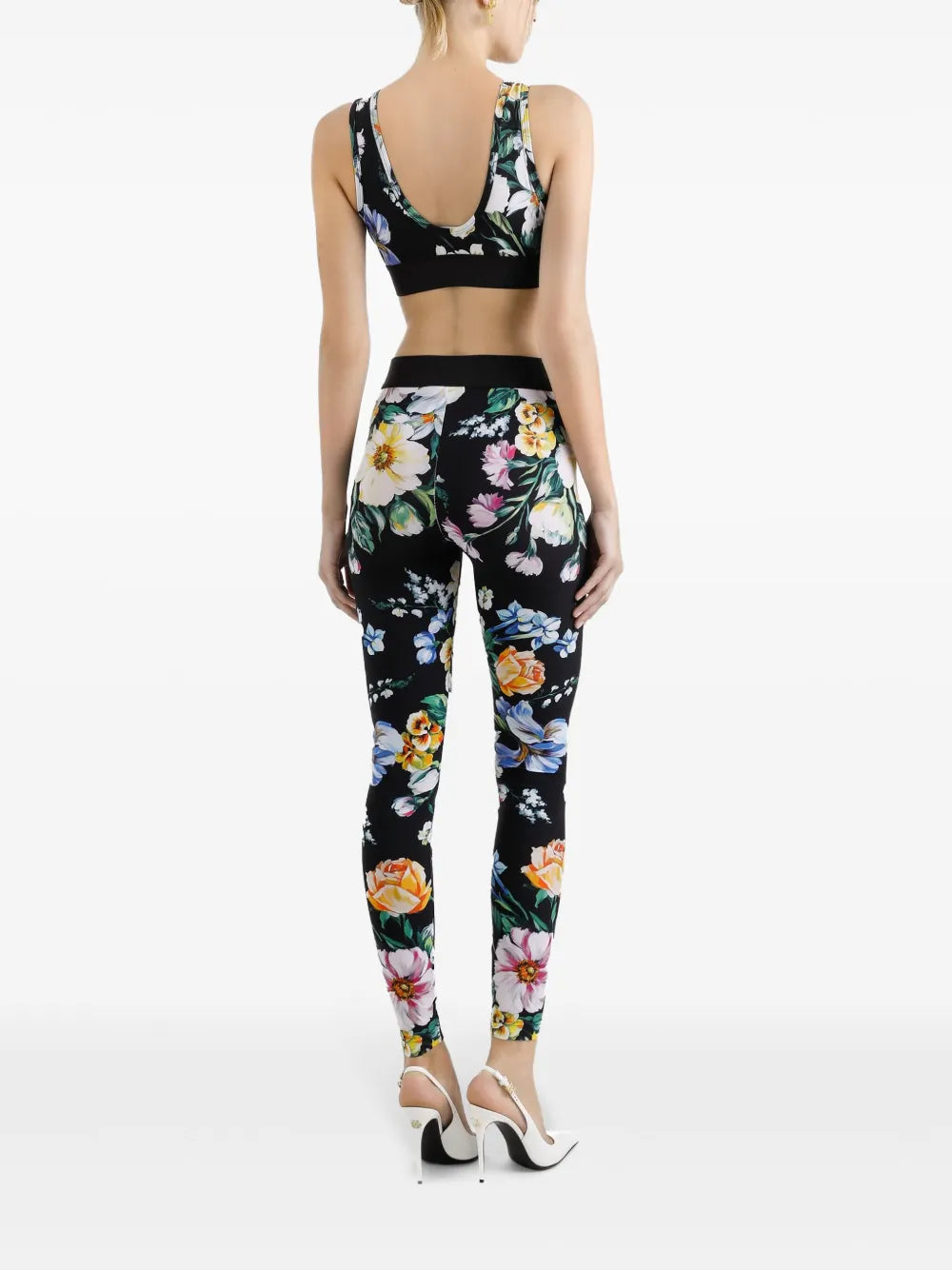 Dolce  Gabbana ドルチェ＆ガッバーナフラワープリントトップ - Image 2