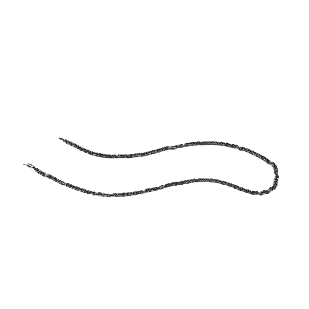 CHROME HEARTS 'SILVER' 18IN PAPER CHAIN NECKLACE
