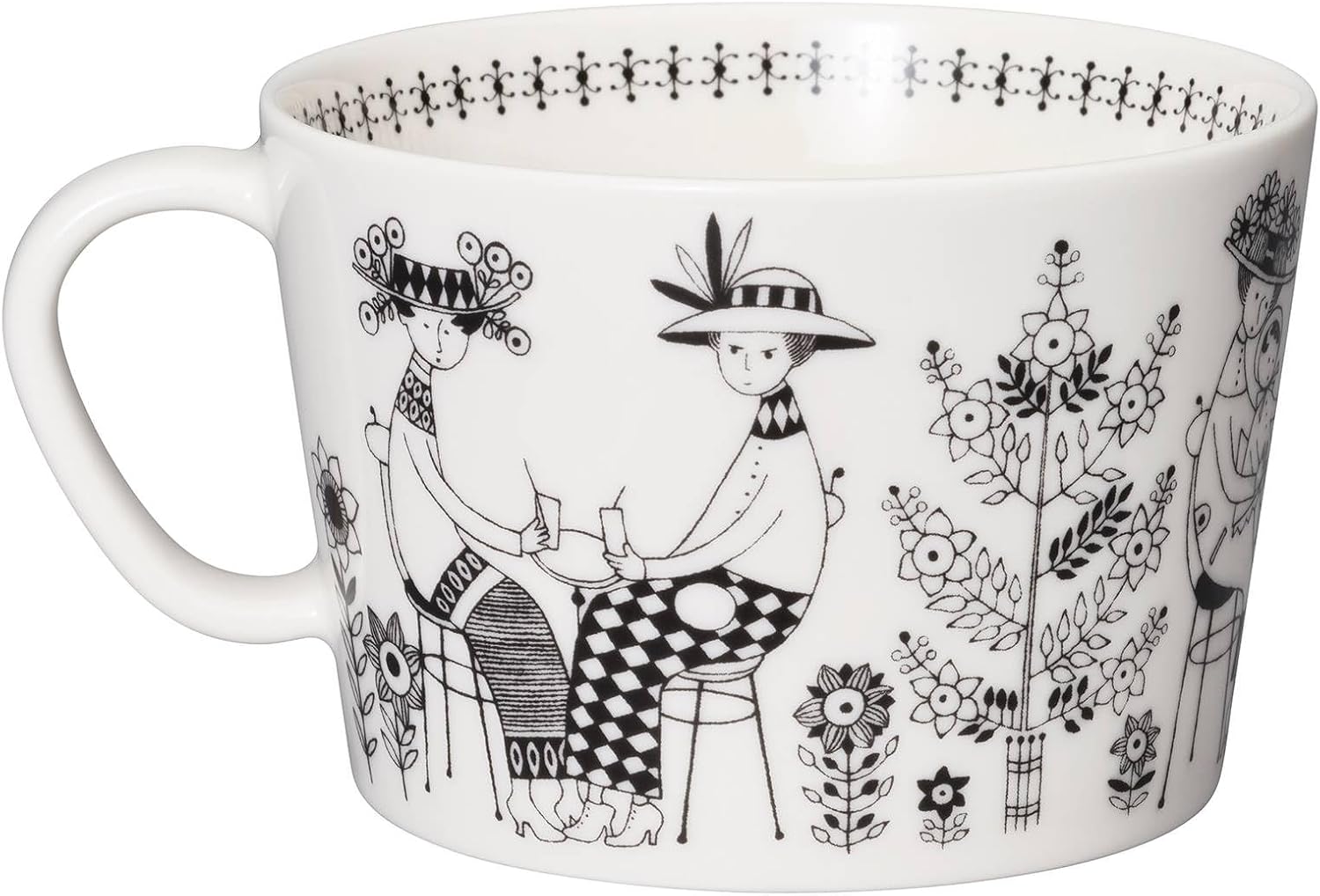 【Authorized Import】 Arabia Tableware Emilia Mug Soup Cup 0.4L 1068071