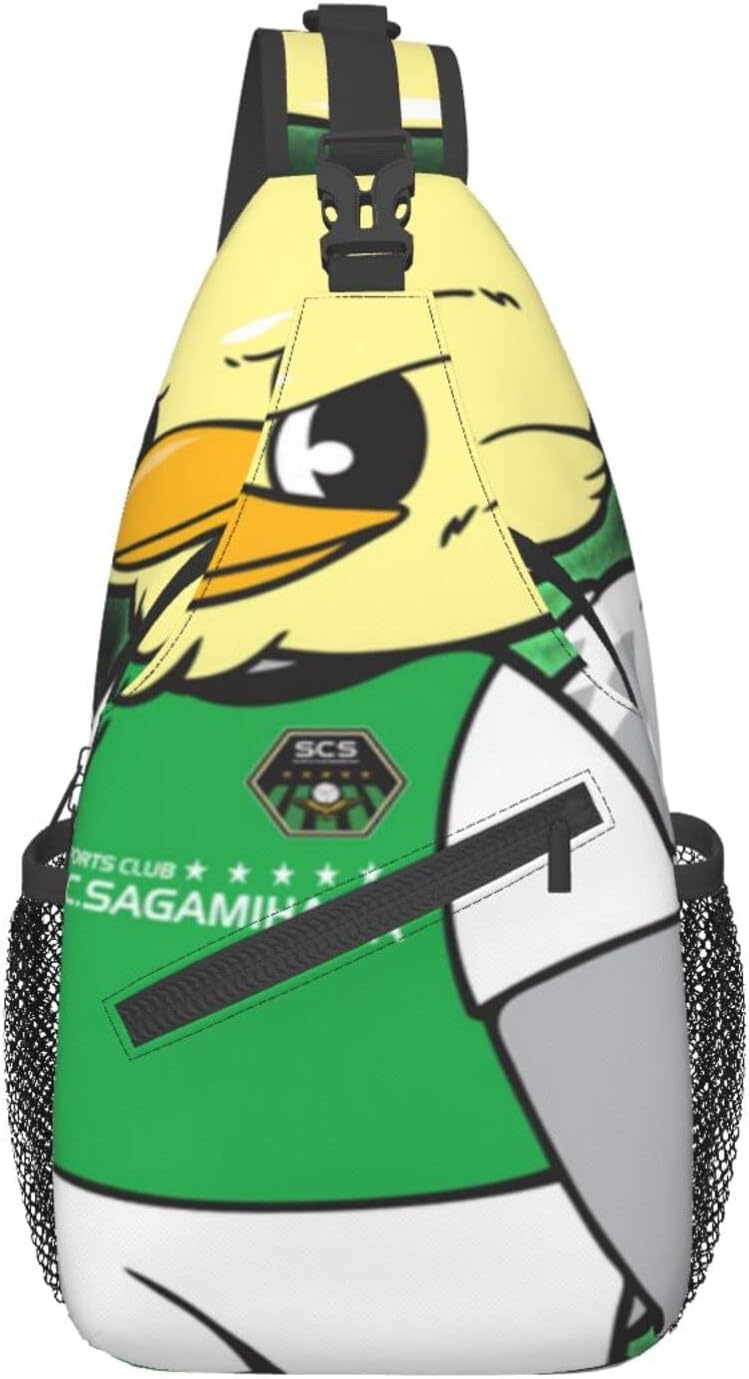 Sc Sagamihara Shoulder Bag, Large Capacity, Shoulder Bag, Crossbody Bag, Work Commute, School, Travel, Events, Anime, Moe Goods, Multifunctional, Lightweight, Unisex, Gift, Sports School Bag, Backpack