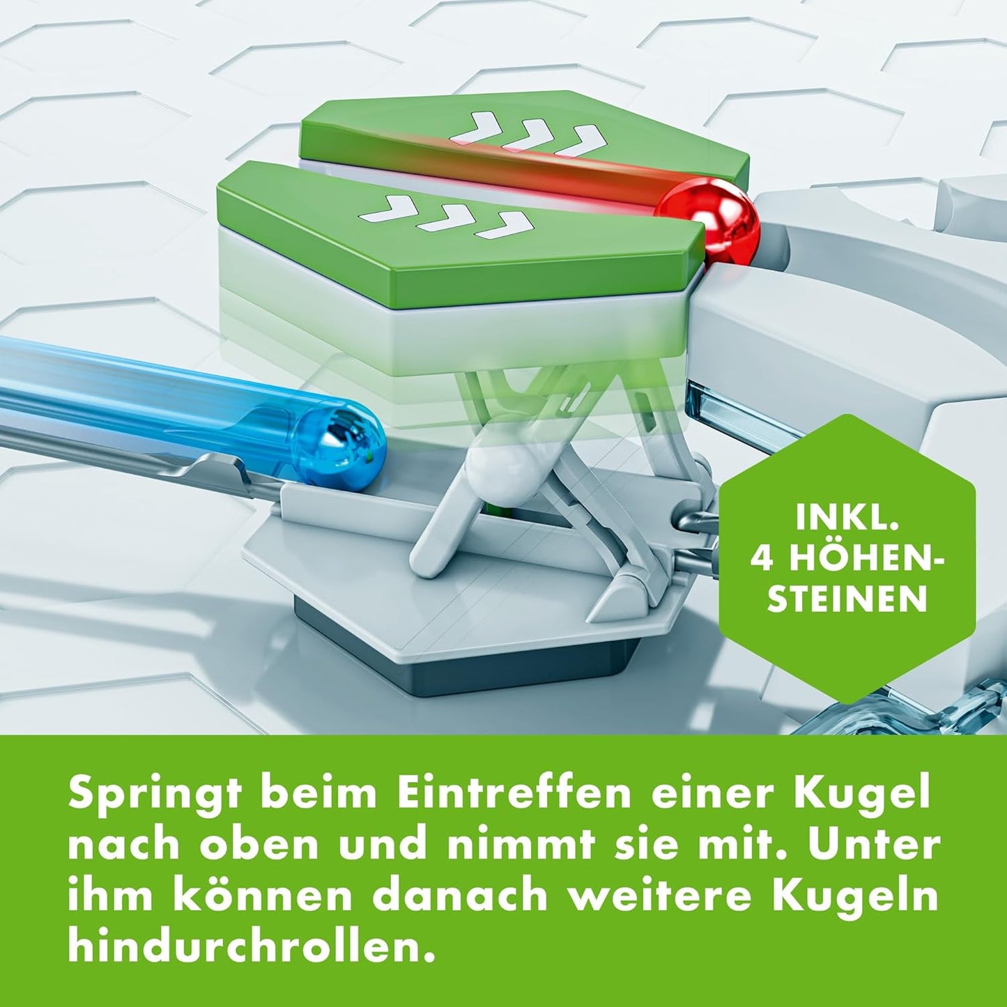 Ravensburger 22421 0 Marble Run GraviTrax Extra Parts Jumper Ages 8 and Up (Toy STEM Programming Ball Roller)