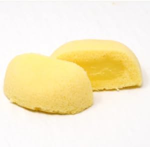 Okazaki City Exclusive, Famous Paper Bag Included, Set of 3, Candy, Serving Favors, Souvenirs, Homecoming, Custard Cream is trapped in a fluffy steamed castella