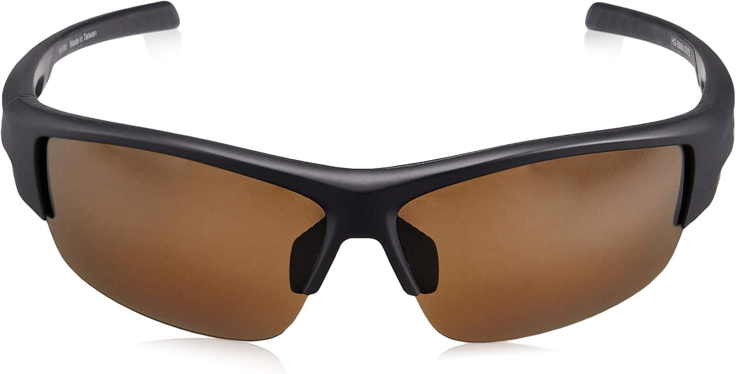 SHIMANO Water Repellent Half Fishing Glass PC HG-066N Matte Black