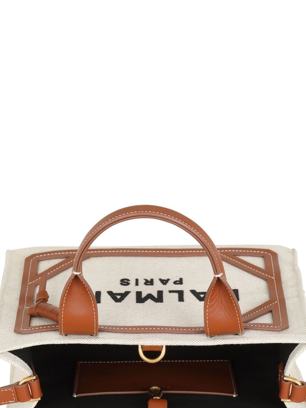 Balmain B Army Small Canvas Tote - Image 2