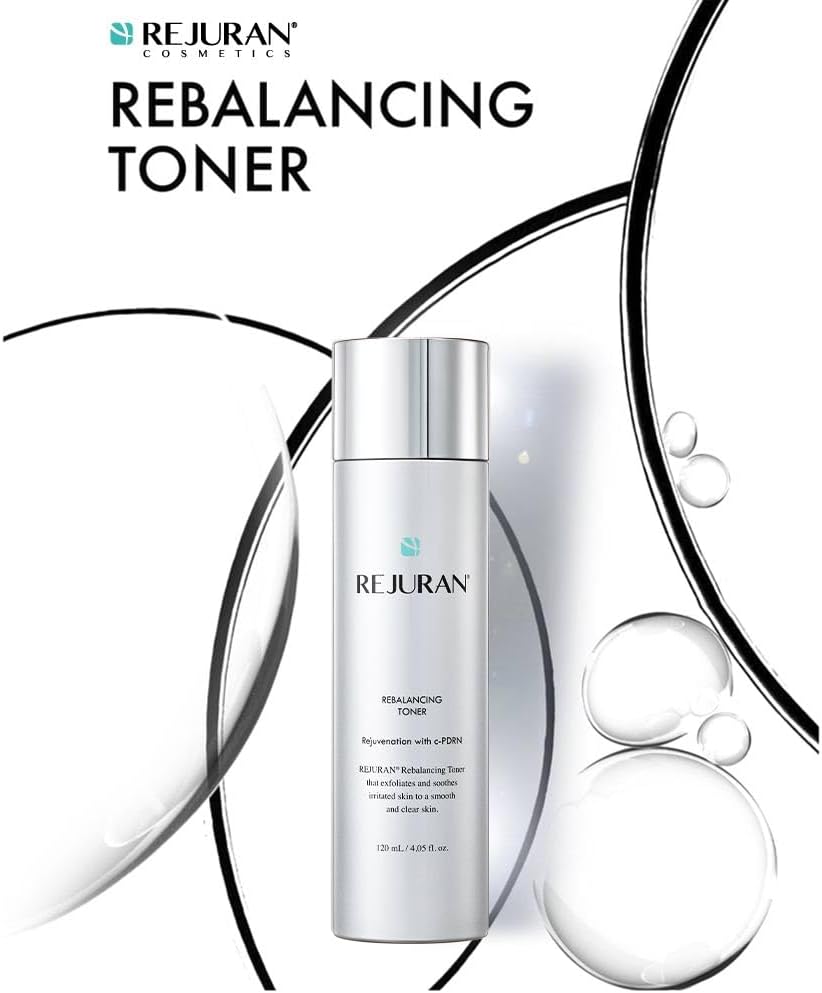 Lijerang Official REJURAN Rebalancing Toner, 4.2 fl oz (120 ml) PDRN Lotion, Skin Care, Korean Cosmetics