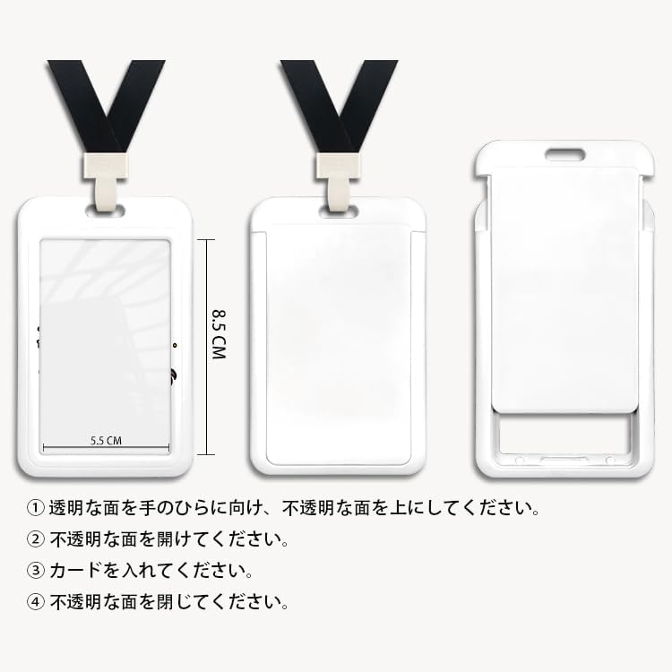 Evangelion Evangelion EVA NERV ID Card Holder, Thin, Multifunctional, Card Case, Employee ID IC Card Case, Student Badge Case, Bank Card Storage, Convenient for Work or School, Christmas Gift, Cute