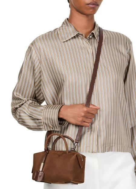 MAX MARA Holdall suede handbag - Image 2