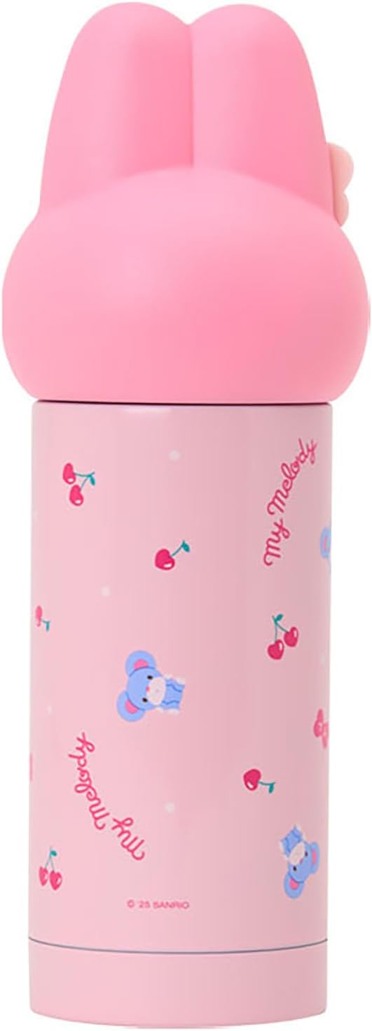 Sanrio 617474 My Melody Face Shaped Stainless Steel Mug Bottle