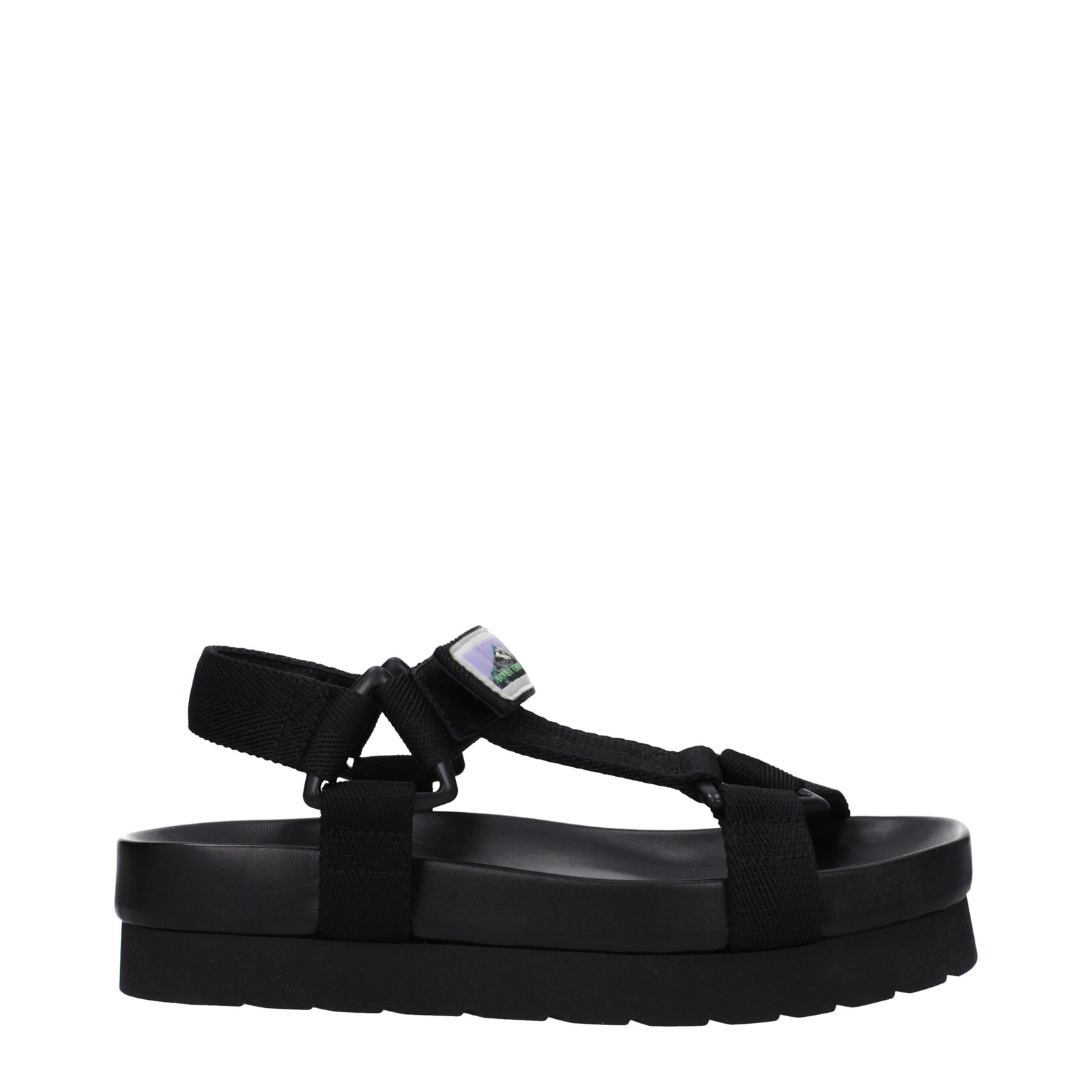 Bottega Veneta Sandals Women Fabric Black - Image 2