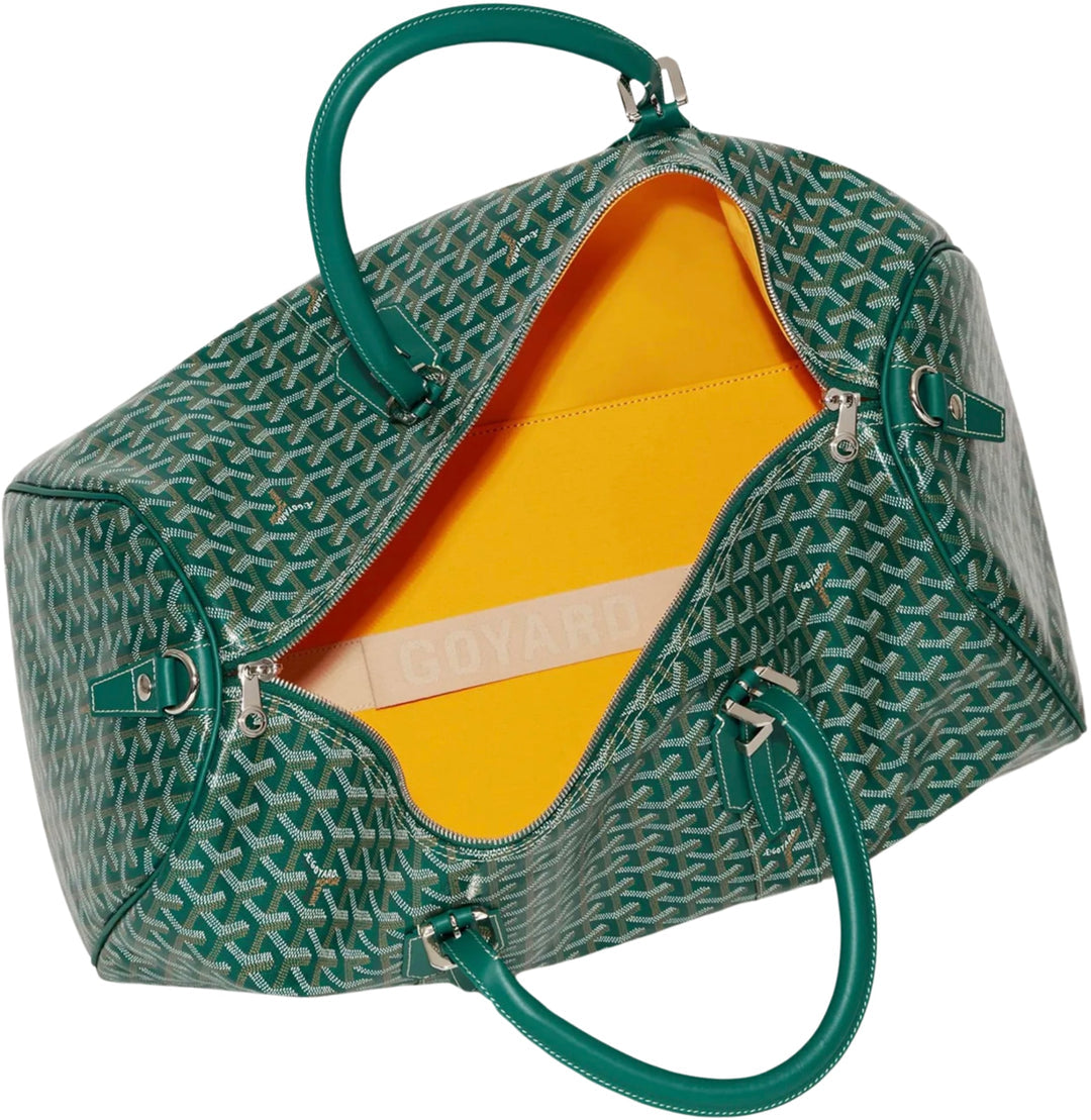 GOYARD 'GREEN' BOSTON 50 DUFFLE BAG