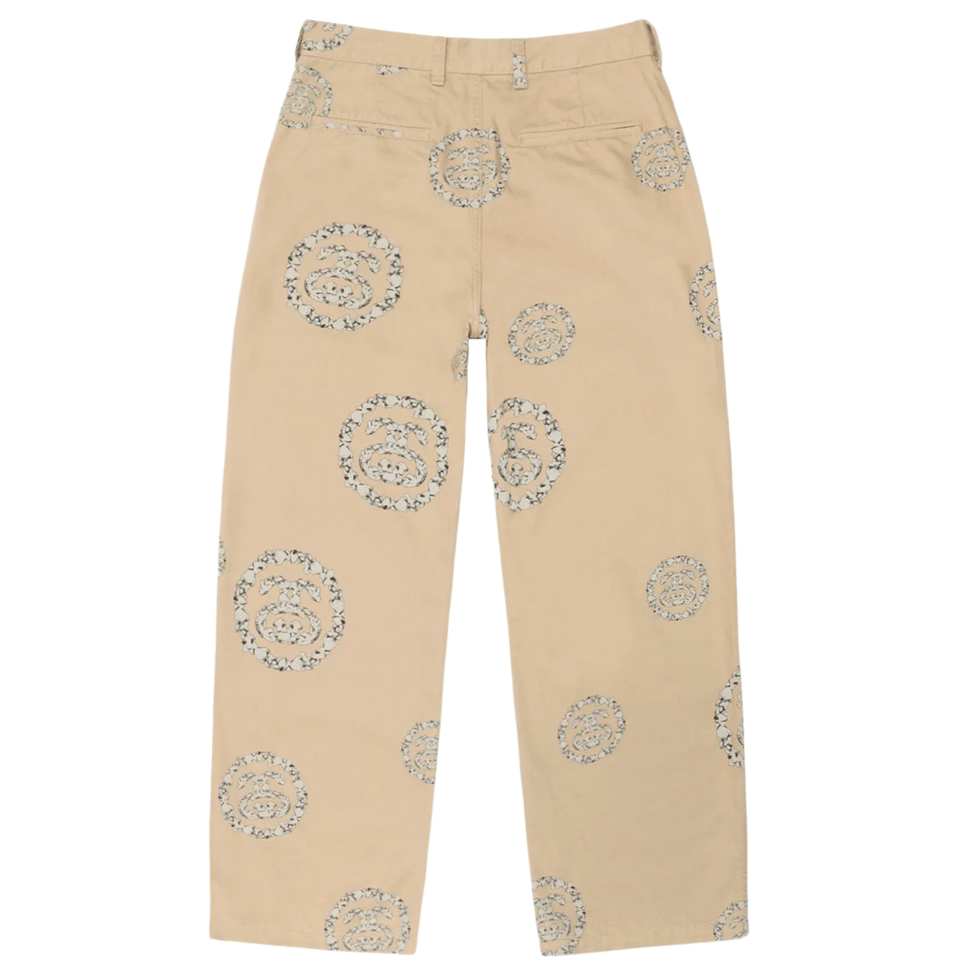 DENIM TEARS X STUSSY 'TAN' CHINO PANTS