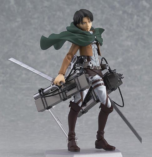 figma Attack on Titan Levi 200304 Non-Scale ABS & PVC Pre-Painted Action Figure for Resale